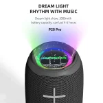 HOPESTAR P20 Pro Waterproof Wireless Bluetooth Speaker, P20 Pro(Black), P20 Pro(Red), P20 Pro(Grey), P20 Pro(Blue) - Image 4