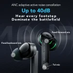 Original Xiaomi Black Shark Noise Reduction True Wireless Bluetooth Earphone - Image 3