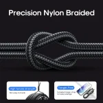 JOYROOM S-UC027A12 USB-A to USB-C / Type-C 3A Sync Data Cable, 1.2m USB-A to USB-C / Type-C, 2m USB-A to USB-C / Type-C - Image 6