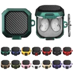Carbon Fiber Texture Anti-fall Earphones Case with Switch, For Samsung Galaxy Buds Live/Buds Pro/Buds 2/2 Pro - Image 8