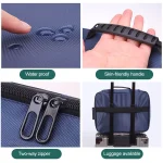 Multifunctional Thickened Large-capacity Document Storage Bag, Three Layers with Password Lock - Image 6