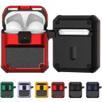 Automatic Bomb TPU + PC Earphone Protective Case with Switch, For AirPods 2 / 1, For AirPods 3, For AirPods Pro - Image 2