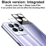 imak Integrated Rear Camera Lens Tempered Glass Film with Lens Cap Black Version, For OnePlus Nord CE 2 Lite 5G, For OPPO Realme 8i, For OPPO Realme Narzo 50 5G, For OPPO Realme Narzo 50A Prime... - Image 3