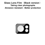 IMAK Rear Camera Lens Glass Film Black Version, For OPPO Reno7 Pro 5G, For OPPO Realme 9 5G India/Realme 8s 5G, For OPPO Realme C31, For OPPO Realme Narzo 50A, For OPPO Realme Narzo 50i... - Image 3