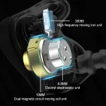 KZ-ZEX PRO Electrostatic Coil Iron Hybrid In-Ear Headphones, With Microphone, Without Microphone - Image 4