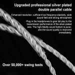 KZ-ZEX PRO Electrostatic Coil Iron Hybrid In-Ear Headphones, With Microphone, Without Microphone - Image 6