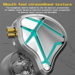 KZ-ESX 12MM Dynamic Subwoofer Sports In-Ear HIFI Headphones, With Microphone, Without Microphone - Image 2