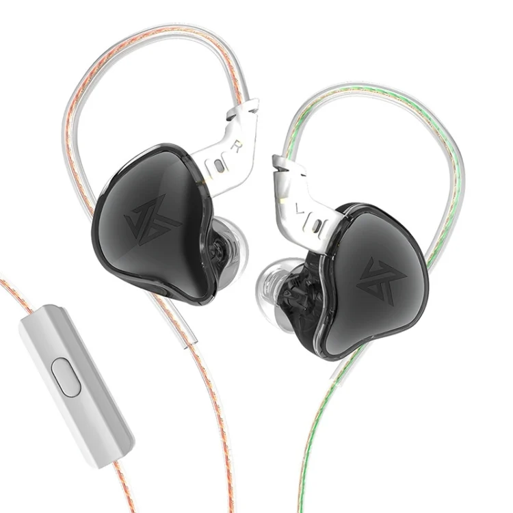 KZ-EDC High-Value Subwoofer Wired HIFI In-Ear Headphones, With Microphone, Without Microphone