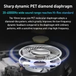 KZ-EDC High-Value Subwoofer Wired HIFI In-Ear Headphones, With Microphone, Without Microphone - Image 2