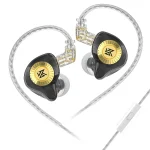 KZ-EDX Ultra Dual Magnetic Dynamic In-Ear Headphones, With Microphone, Without Microphone