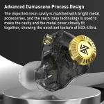KZ-EDX Ultra Dual Magnetic Dynamic In-Ear Headphones, With Microphone, Without Microphone - Image 3