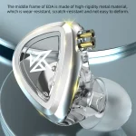 KZ-EDA Balanced Dual Magnetic Dynamic In-Ear Earphone, With Microphone, Without Microphone - Image 3