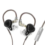 GK G5 Dynamic Subwoofer HiFi In-Ear Headphones, With Microphone, Without Microphone