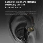 GK G5 Dynamic Subwoofer HiFi In-Ear Headphones, With Microphone, Without Microphone - Image 2