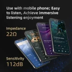 GK G5 Dynamic Subwoofer HiFi In-Ear Headphones, With Microphone, Without Microphone - Image 4