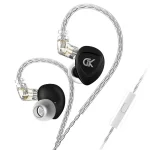 GK GSE Ten-Unit Coil Iron Subwoofer HIFI In-Ear Headphones, With Microphone, Without Microphone