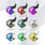 QKZ DMX Sports In-ear HIFI 3.5mm Wired Control Earphone with Mic - Image 2