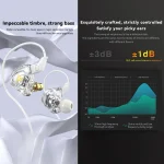 QKZ DMX Sports In-ear HIFI 3.5mm Wired Control Earphone with Mic - Image 4