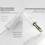 QKZ DMX Sports In-ear HIFI 3.5mm Wired Control Earphone with Mic - Image 5