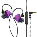 QKZ SK3 3.5mm Sports In-ear Wired HIFI Bass Stereo Sound Earphone with Mic