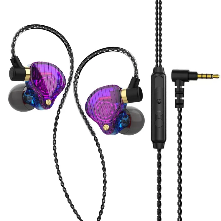 QKZ SK3 3.5mm Sports In-ear Wired HIFI Bass Stereo Sound Earphone with Mic
