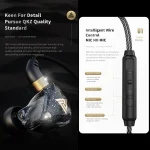 QKZ SK8 3.5mm Sports In-ear Dynamic HIFI Monitor Earphone with Mic - Image 5