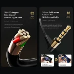 QKZ SK8 3.5mm Sports In-ear Dynamic HIFI Monitor Earphone with Mic - Image 6