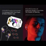 QKZ AK3 FiLe In-ear Subwoofer Wire-controlled Earphone with Mic - Image 6