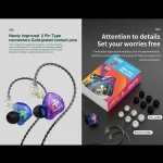 QKZ AK6 MAX In-ear Dynamic Subwoofer Wire-controlled Earphone, Standard Version, with Mic Version - Image 5