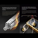 QKZ A1 Four-strand Silver-plated Wired Earphone - Image 5