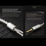 QKZ A1 Four-strand Silver-plated Wired Earphone - Image 6