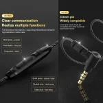 QKZ SK5 In-ear Subwoofer Wire-controlled Music Earphone with Mic - Image 5