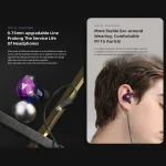 QKZ VK4 In-Ear Subwoofer HiFi Wire-controlled Earphone with Mic - Image 4