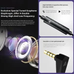QKZ VK4 In-Ear Subwoofer HiFi Wire-controlled Earphone with Mic - Image 5