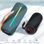 HOPESTAR P37 Outdoor Portable RGB Light Waterproof Wireless Bluetooth Speaker - Image 4