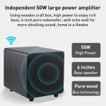 D90 Home Theater Audio Echo Wall Soundbar Subwoofer Audio, Subwoofer - Image 4