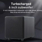 D90 Home Theater Audio Echo Wall Soundbar Subwoofer Audio, Subwoofer - Image 5