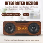 M8C Multifunctional Alarm Clock Bluetooth Speaker - Image 2