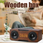 M8C Multifunctional Alarm Clock Bluetooth Speaker - Image 4