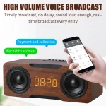 M8C Multifunctional Alarm Clock Bluetooth Speaker - Image 5