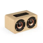 W5 High-end Wooden Wireless Bluetooth Speaker, W5+