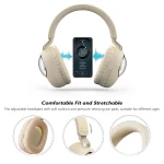 B4 RGB Cartoon Stereo Headset Wireless Bluetooth Headphones, Cat, Squirrel - Image 2