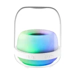 L20 15W Transparent Luminous 6D Stereo Wireless Bluetooth Speaker, White