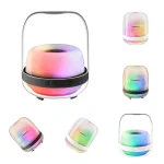 L20 15W Transparent Luminous 6D Stereo Wireless Bluetooth Speaker, Black - Image 2