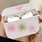 For AirPods Pro Beautiful Ladies Flowers Pattern Wireless Earphone Protective Case, For AirPods Pro - Image 3