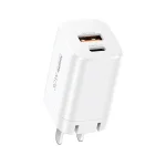 REMAX RP-U6 Magic Speed Series 30W Micro USB+USB-C / Type-C Foldable Fast Charger, CN Plug, UK Plug, EU Plug, US Plug