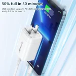 REMAX RP-U6 Magic Speed Series 30W Micro USB+USB-C / Type-C Foldable Fast Charger, CN Plug, UK Plug, EU Plug, US Plug - Image 3
