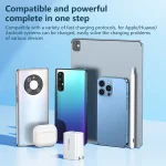 REMAX RP-U6 Magic Speed Series 30W Micro USB+USB-C / Type-C Foldable Fast Charger, CN Plug, UK Plug, EU Plug, US Plug - Image 7