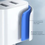 REMAX Jane Series RP-U35 2.1A Dual USB Port Charger, CN Plug, EU Plug - Image 6