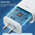 REMAX RP-U79 Speed Series 20W USB-C/Type-C Multi-Compatible Fast Charger, CN Plug, EU Plug, UK Plug - Image 5